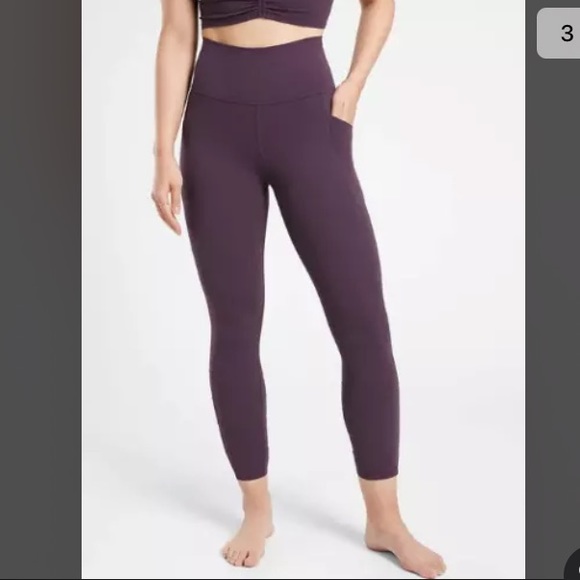 ATHLETA Salutation Stash Pocket II Cinch 7/8 Tight - Picture 2 of 4